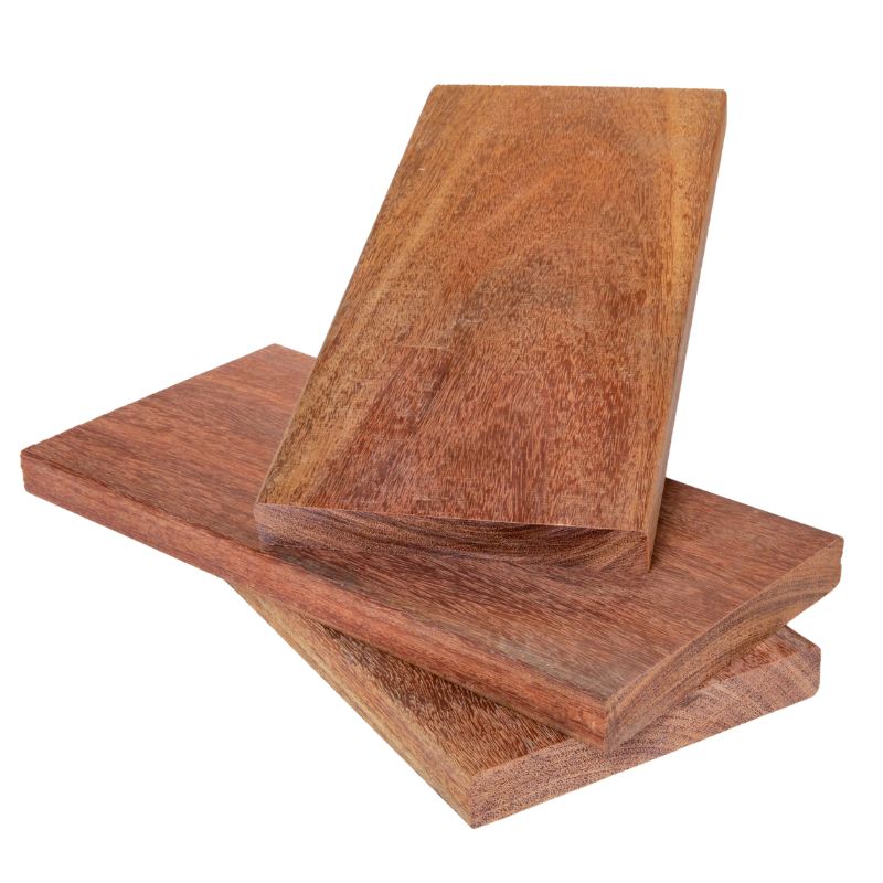Lames de terrasse en bois exotique Cumaru