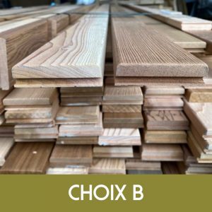 Bardage Red Cedar Choix B Zoom