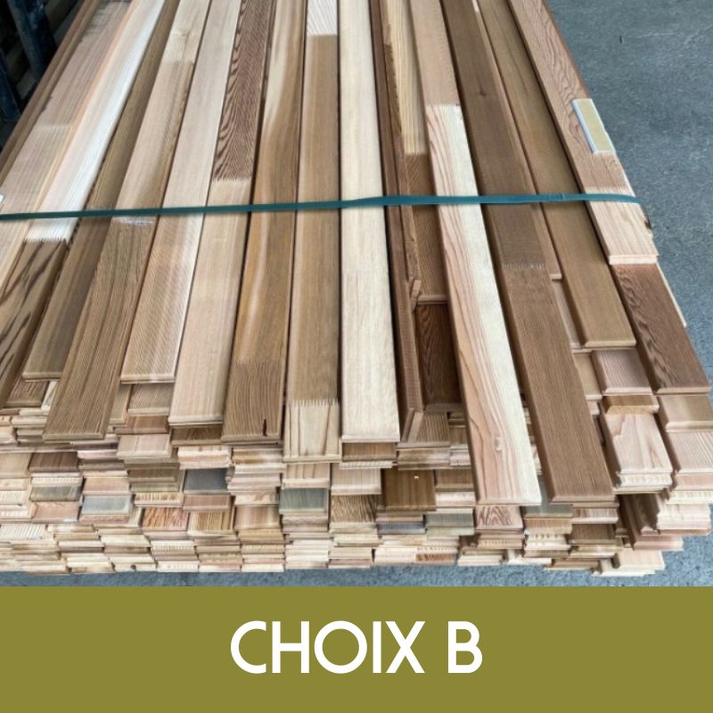 Bardage Red Cedar Choix B