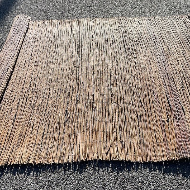 Clôture en bois d'osier