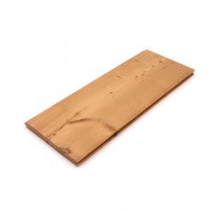 Lambris en sapin thermobrossé unique