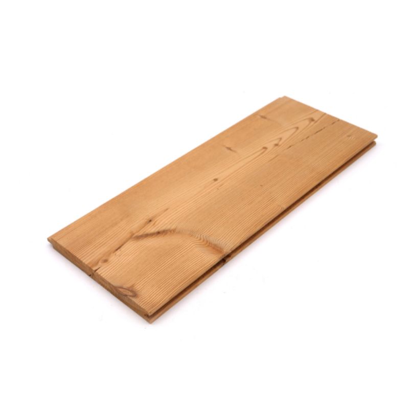 Lambris en sapin thermobrossé unique