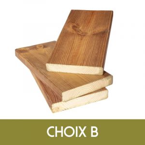 Lames de terrasse en Pin Choix B