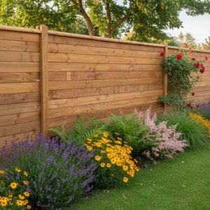 Projet de palissade en Douglas