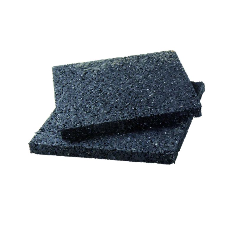 Tampon en caoutchouc pour lambourdes en bois