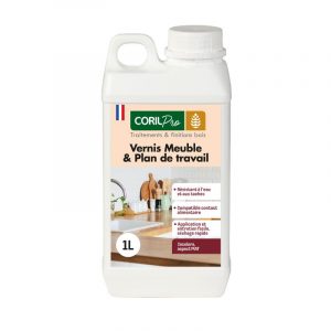 Vernis pour meuble et plan de travail