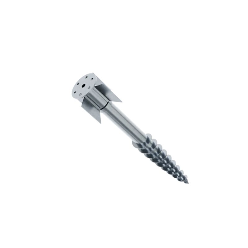 Vis spiral pour terrasse en bois